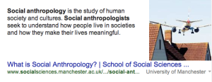 social anthropology